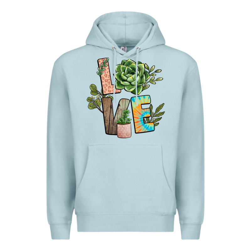 Plant Love Premium Hoodie by NancyCooperArtShop | Teevron