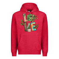 Cardinal plant love Premium Hoodie - NancyCooperArtShop