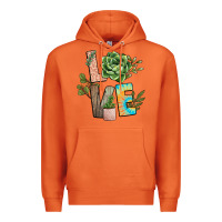 Carrot plant love Premium Hoodie - NancyCooperArtShop