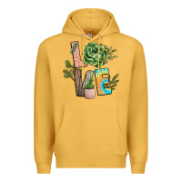 Mustard plant love Premium Hoodie - NancyCooperArtShop
