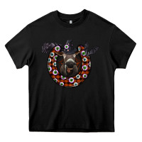 Black halloween donkey Heavy Core Tee - SublimationCraftShop