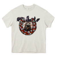 Cream halloween donkey Heavy Core Tee - SublimationCraftShop