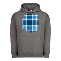 Pigment Tornado Winter Tartan Patch Urban Hoodie - BundleAndBundleShop