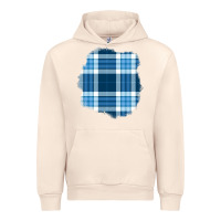 Sandshell Winter Tartan Patch Urban Hoodie - BundleAndBundleShop
