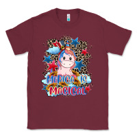 Burgundy Merica is magical 4th of july Classic Tee - CowGirlArtShop