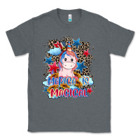 Charcoal Heather Merica is magical 4th of july Classic Tee - CowGirlArtShop