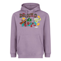 Lavender drinko de mayo with margarita and  sombrero Heavyweight Hoodie - Artiststas