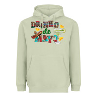 Matcha drinko de mayo with margarita and  sombrero Heavyweight Hoodie - Artiststas