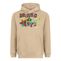 Mushroom drinko de mayo with margarita and  sombrero Heavyweight Hoodie - Artiststas