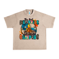 French Oak the best memories are made camping Urban Heavy Tee - Zillion Design Studio