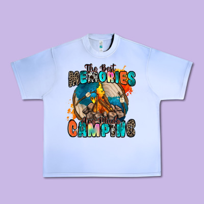 Urban Heavy Tee the best memories are made camping
