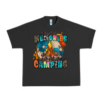 Pigment Black the best memories are made camping Urban Heavy Tee - Zillion Design Studio