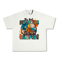 Pistachio the best memories are made camping Urban Heavy Tee - Zillion Design Studio