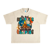 Sandshell the best memories are made camping Urban Heavy Tee - Zillion Design Studio