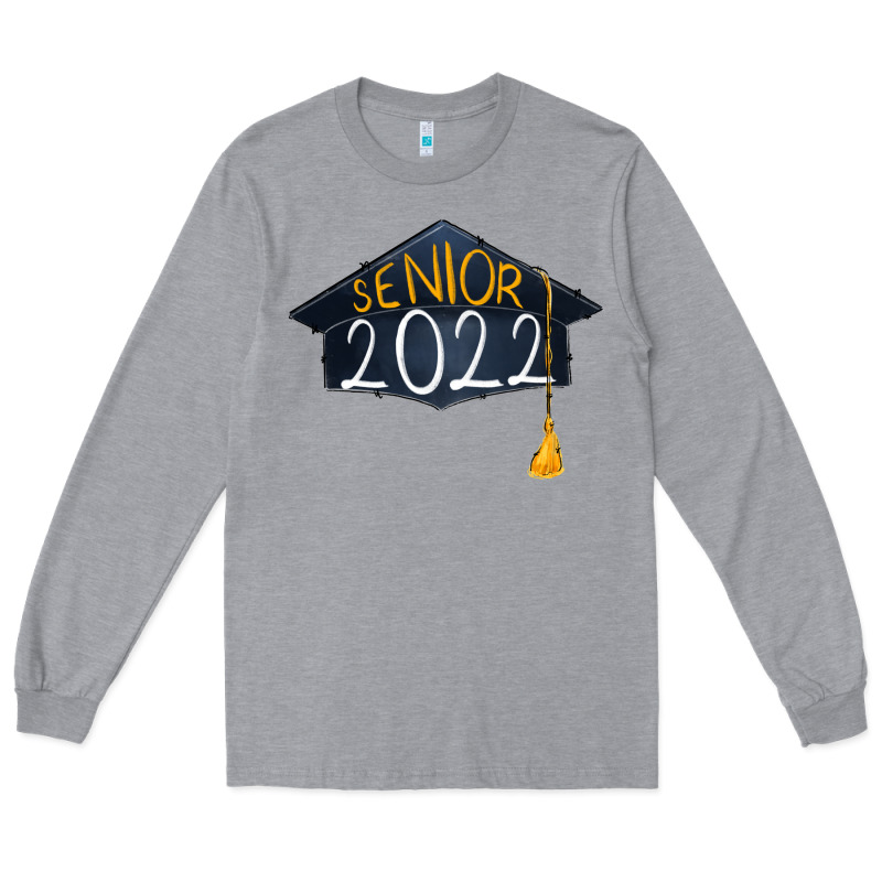 Senior 2022 Graduation Cap Long Sleeve Tee by RanaPortraitStore | Teevron