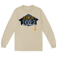 Mushroom senior 2022 graduation cap Long Sleeve Tee - RanaPortraitStore