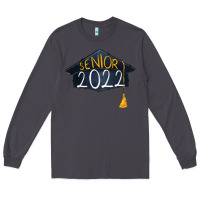 Smoke senior 2022 graduation cap Long Sleeve Tee - RanaPortraitStore
