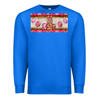 True Royal pink camouflage egg hunter bunny   license plate Premium Sweatshirt - BarkalooDesign