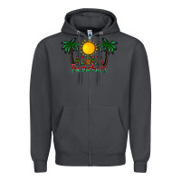 Smoke aloha beaches Zipper Hoodie - CowhideDigitalArt
