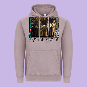 Friends Movie Characters Vintage Hoodie Designed By Adodesignshop
