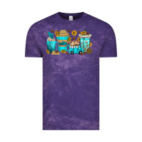Cloud Purple truck coffee cups Vintage Tee - texasbilliewilder