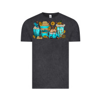 Vintage Black truck coffee cups Vintage Tee - texasbilliewilder