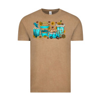 Vintage Coffee truck coffee cups Vintage Tee - texasbilliewilder