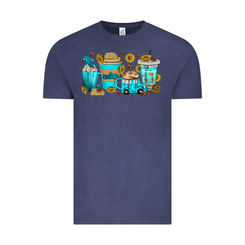 Truck Coffee Cups Vintage Tee by texasbilliewilder | Teevron