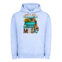 Pigment Grape Ice Just A Girl Who Loves Country Music Urban Hoodie - BundleAndBundleShop