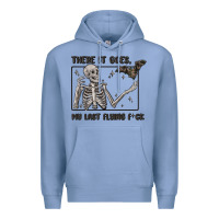 Colony Blue there it goes my last flying fck Premium Hoodie - MaliasSmallBusiness