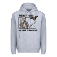 Heather Grey there it goes my last flying fck Premium Hoodie - MaliasSmallBusiness