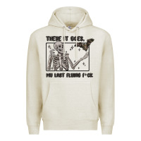 Oatmeal Heather there it goes my last flying fck Premium Hoodie - MaliasSmallBusiness