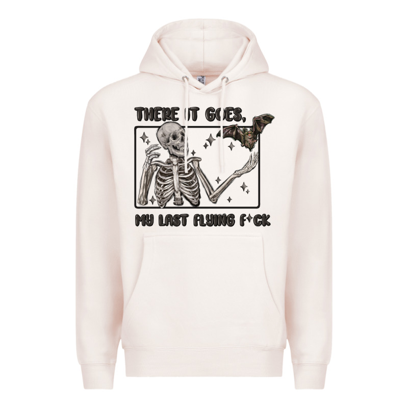 There It Goes My Last Flying Fck Premium Hoodie by MaliasSmallBusiness | Teevron