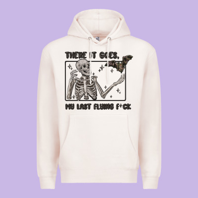 There It Goes My Last Flying Fck Premium Hoodie Designed By Maliassmallbusiness