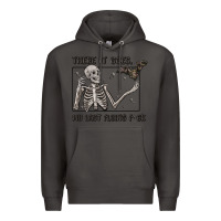 Smoke there it goes my last flying fck Premium Hoodie - MaliasSmallBusiness