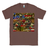 Chestnut Hunting leopard USA flag tumbler 4th of july Classic Tee - Neo Western