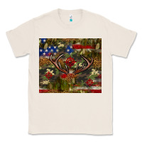 Natural Hunting leopard USA flag tumbler 4th of july Classic Tee - Neo Western