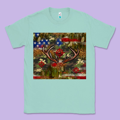 Hunting Leopard Usa Flag Tumbler 4th Of July Classic Tee Designed By Neo Western