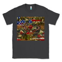 Smoke Hunting leopard USA flag tumbler 4th of july Classic Tee - Neo Western