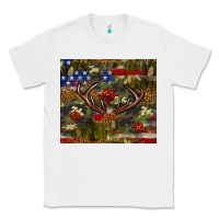 White Hunting leopard USA flag tumbler 4th of july Classic Tee - Neo Western