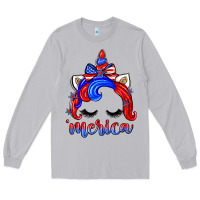 4th Of July 'merica Unicorn Long Sleeve Tee | Teevron