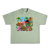 Oil Green summer vibes camp Urban Heavy Tee - Zillion Design Studio