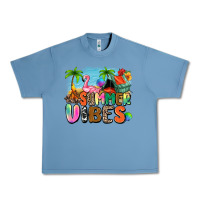 Pebble Blue summer vibes camp Urban Heavy Tee - Zillion Design Studio