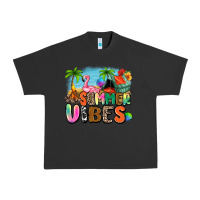 Pigment Black summer vibes camp Urban Heavy Tee - Zillion Design Studio
