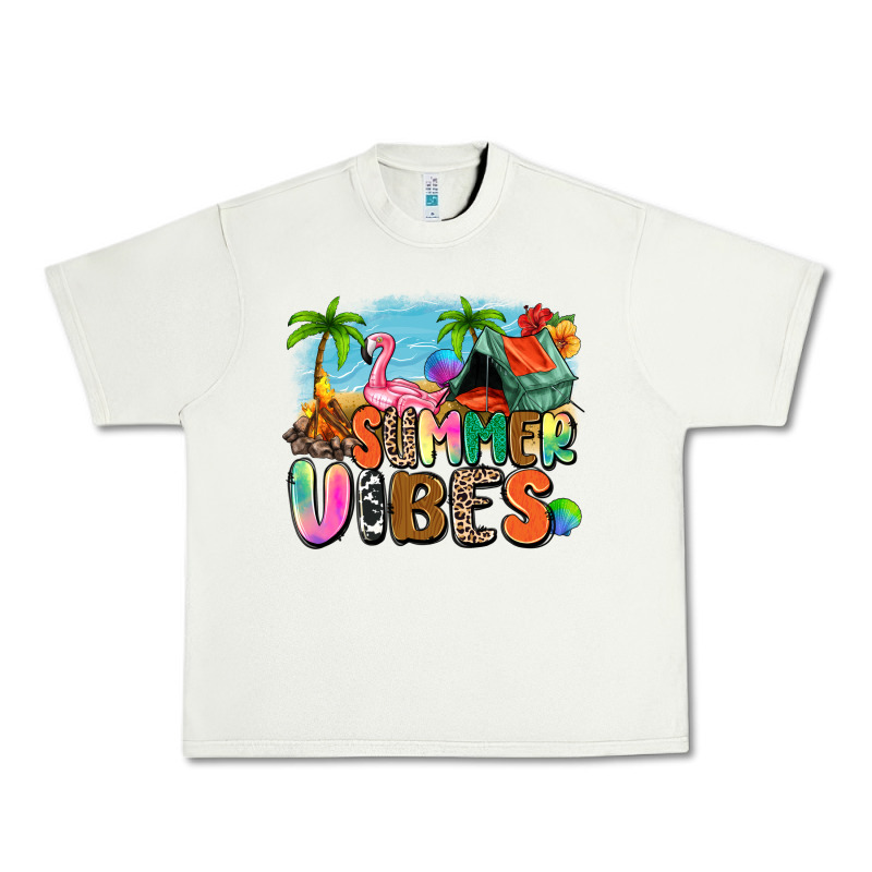 Summer Vibes Camp Urban Heavy Tee by Zillion Design Studio | Teevron