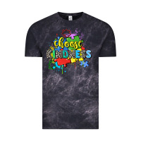 Cloud Black choose kindness Vintage Tee - Zillion Design Studio