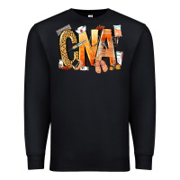 Black cna certified nursing assistant nurse Premium Sweatshirt - NancyCooperArtShop