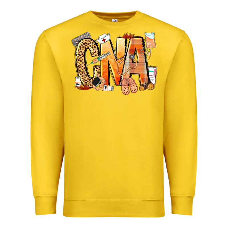 Cna Certified Nursing Assistant Nurse Premium Sweatshirt by NancyCooperArtShop | Teevron