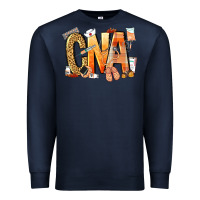 Navy cna certified nursing assistant nurse Premium Sweatshirt - NancyCooperArtShop