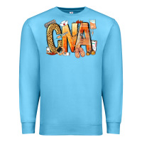 Ocean Blue cna certified nursing assistant nurse Premium Sweatshirt - NancyCooperArtShop